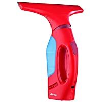 Vileda Windomatic - Aspirador de ventanas con labio de goma- limpiacristales con cabezal flexible y depósito de agua…
